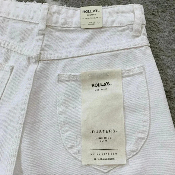 NWT Rolla’s Duster Shorts Layla White - Picture 8 of 14